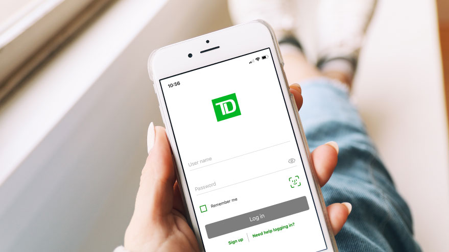 TD Bank mobile app